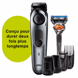 Braun BeardTrimmer BT7220 Noir, Gris - Vue supplémentaire 7