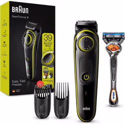 Tondeuse Cheveux et barbe Braun BT3241+ Rasoir Gillette Fusion5 ProGlide