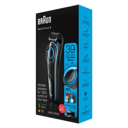 Braun BeardTrimmer BT5240 tondeuse à barbe Batterie 39 2 cm Noir, Bleu