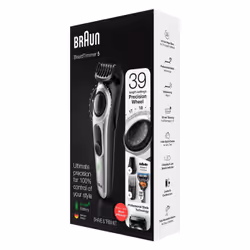 Braun All-in-one BT5260 tondeuse à barbe Batterie 39 2 cm Mouillé & sec Gris