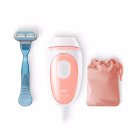 Braun Silk-expert Pro Silk-expert Mini Lumière pulsée Rose, Blanc - Vue supplémentaire 4