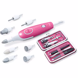 Disposez d’une plus large gamme de possibilités pour obtenir des ongles parfaitement soignés. Le produit BEURER MP 44 vous permettra de procéder à une manucure à domicile – il améliorera votre routine de soins en complétant parfaitement les outils et produits dont vous disposez. Il vous garantit des ongles parfaitement sculptés et soignés pour des mains encore plus belles.