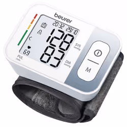 Beurer Medical Tensiomètre Automatique Poignet BC 28 est un appareil de mesure de la pression artérielle conçu pour une utilisation facile.
