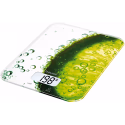 - Balance de cuisine séquence-Electronique / verre-Charge Max: 5 kg -Graduation de 1 g -Taille de chiffres : 20 mm-Fonction t ...