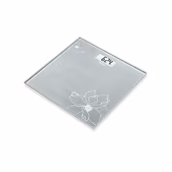 Pèse-personne en verre GS 10 - Taille des chiffres : 26 mm - Plat