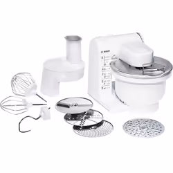 Bosch MUM4427, Blanc, 1,2 m, 500 W, 305 mm, 265 mm, 265 mm
