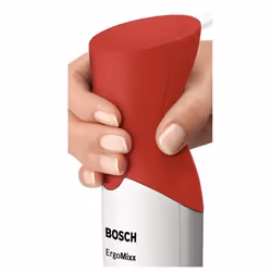 Bosch MSM64010 Mélangeur par immersion 450 W Rouge, Blanc