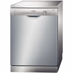 Bosch SMS40D18EU, Pose libre, Acier inoxydable, froid, chaud, CE, VDE, 12 couverts, C