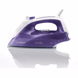 Bosch TDA2680 fer à repasser Fer à repasser à sec ou à vapeur Semelle Palladium 2300 W Violet, Blanc