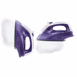 Bosch TDA2680 fer à repasser Fer à repasser à sec ou à vapeur Semelle Palladium 2300 W Violet, Blanc