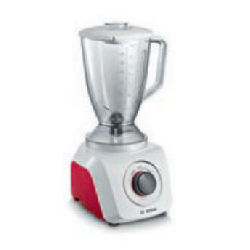 Bosch MMB21P0R robot de cuisine 500 W 2,4 L Rouge, Blanc