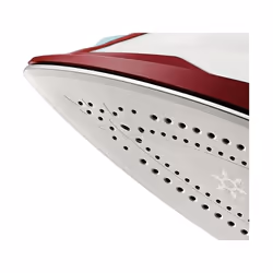 Bosch TDA3024010 fer à repasser Fer à vapeur Semelle en céranium glissée 2400 W Rouge, Blanc