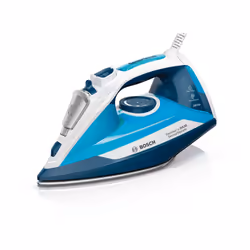 Bosch TDA3028210 fer à repasser Fer à vapeur Semelle en céranium glissée 2800 W Bleu, Blanc - Vue supplémentaire 7