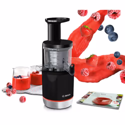 Bosch MESM731M presse-agrumes Centrifugeuse lente 150 W Noir