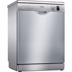 Bosch Serie 2 SMS25AI02E, Pose libre, Taille maximum (60 cm), Acier inoxydable, Acier inoxydable, Boutons, Rotatif, 1,75 m