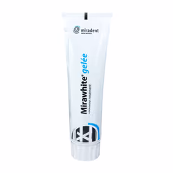 MIRAWHITE GELEE  est un dentifrice en  gelée blanchissante et lissante pour les dents.S'utilise une à deux fois par joue.C'es ...