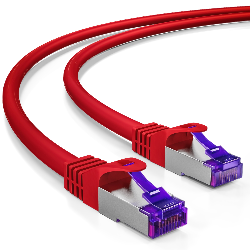 deleyCON MK2748 câble de réseau Rouge 1,5 m Cat7 S/FTP (S-STP)