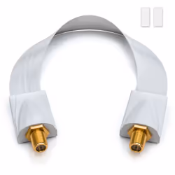 deleyCON MK3305 câble coaxial 0,26 m F Blanc - Vue supplémentaire 3