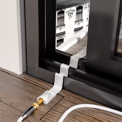 deleyCON MK3305 câble coaxial 0,26 m F Blanc - Vue supplémentaire 4