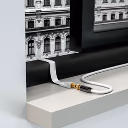 deleyCON MK3305 câble coaxial 0,26 m F Blanc - Vue supplémentaire 5