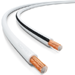 deleyCON MK-MK3322 câble audio 25 m Noir, Blanc