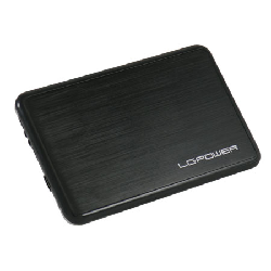 LC-Power LC-PRO-25BUB Boîtier de disques de stockage Boîtier HDD Noir 2.5"