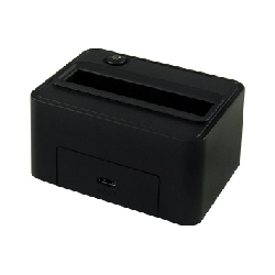 LC-Power LC-DOCK-25-C Station d'accueil de disques de stockage USB 3.2 Gen 2 (3.1 Gen 2) Type-C Noir