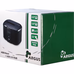 Inter-Tech GD-PD05U USB 3.2 Gen 1 (3.1 Gen 1) Type-B Noir - Vue supplémentaire 8