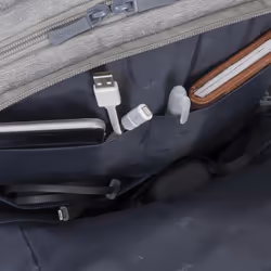 Rivacase 7760 sacoche d'ordinateurs portables 15.6" Étui sac à dos Gris - Vue supplémentaire 11