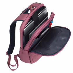 Rivacase 7760 sacoche d'ordinateurs portables 15.6" Étui sac à dos Rouge - Vue supplémentaire 5