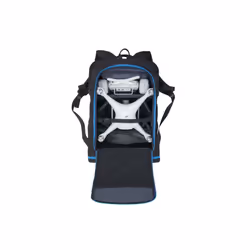 Rivacase 7890 sacoche d'ordinateurs portables 40,6 cm (16") Étui sac à dos Noir, Bleu - Vue supplémentaire 7