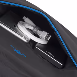 Rivacase Regent 8069 sacoche d'ordinateurs portables 43,9 cm (17.3") Sac à dos Noir, Cyan - Vue supplémentaire 11