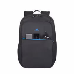 Rivacase Regent 8069 sacoche d'ordinateurs portables 43,9 cm (17.3") Sac à dos Noir, Cyan - Vue supplémentaire 6
