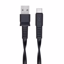Rivacase PS 6002 BK12 câble USB 1,2 m USB 2.0 USB C USB A Noir