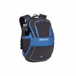 Rivacase 5225 sac à dos Sac à dos normal Noir, Bleu Nylon - Vue supplémentaire 5
