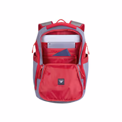 Rivacase Mercantour sac à dos Sac à dos normal Gris, Rouge Nylon - Vue supplémentaire 19