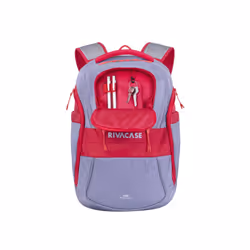 Rivacase Mercantour sac à dos Sac à dos normal Gris, Rouge Nylon - Vue supplémentaire 4