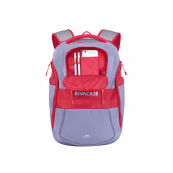 Rivacase Mercantour sac à dos Sac à dos normal Gris, Rouge Nylon - Vue supplémentaire 5
