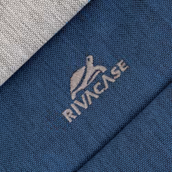 Rivacase 7532 sacoche d'ordinateurs portables 15.6" Malette Bleu, Gris - Vue supplémentaire 6