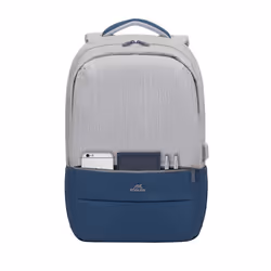 Rivacase 7567 43,9 cm (17.3") Coque Gris, Marine - Vue supplémentaire 16
