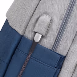 Rivacase 7567 43,9 cm (17.3") Coque Gris, Marine - Vue supplémentaire 26