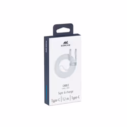 Rivacase PS6005 WT12 câble USB 2,1 m USB 2.0 USB C Blanc - Vue supplémentaire 4