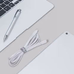 Rivacase PS6005 WT12 câble USB 2,1 m USB 2.0 USB C Blanc - Vue supplémentaire 5