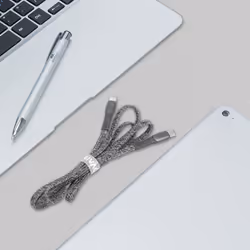 Rivacase PS6105 GR12 câble USB USB 2.0 1,2 m USB C Gris - Vue supplémentaire 7