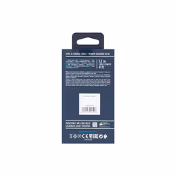 Rivacase PS6105 BL12 câble USB USB 2.0 1,2 m USB C Bleu - Vue supplémentaire 6