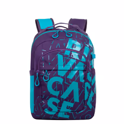 Rivacase Heide sacoche d'ordinateurs portables 15.6" Sac à dos Bleu, Violet - Vue supplémentaire 2