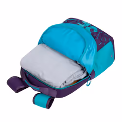 Rivacase Heide sacoche d'ordinateurs portables 15.6" Sac à dos Bleu, Violet - Vue supplémentaire 20