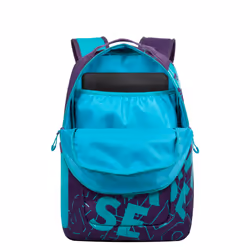 Rivacase Heide sacoche d'ordinateurs portables 15.6" Sac à dos Bleu, Violet - Vue supplémentaire 21