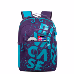 Rivacase Heide sacoche d'ordinateurs portables 15.6" Sac à dos Bleu, Violet - Vue supplémentaire 4