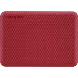 Toshiba Canvio Advance, 2000 Go, 2.5", 2.0/3.2 Gen 1 (3.1 Gen 1), Rouge